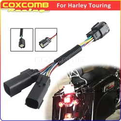 LED Taillight Wire Extension Connector Motorcycle Splitter Hardness For Harley Road King Special FLHRXS Road Glide FLTRX FLTRXS