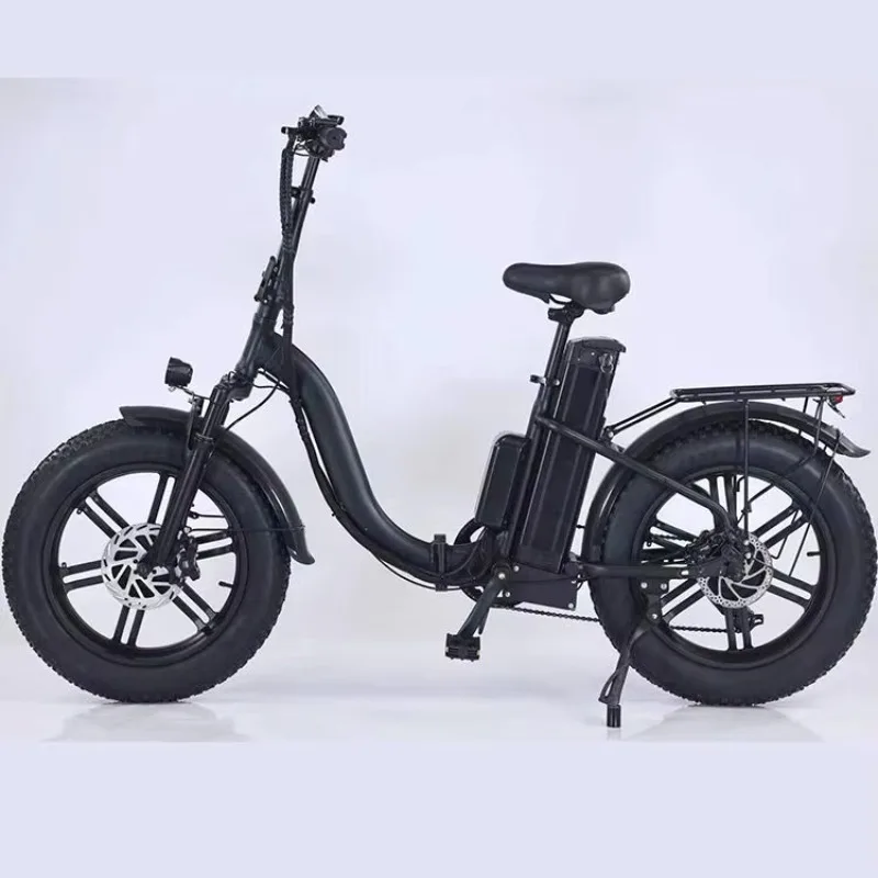 

SXLL 500W 48v13ah Carbon Steel Electric City Electric Bike 7 Speed Gear Ringing 60 Km 20 Inch Folding Fat Electric Bike Bike