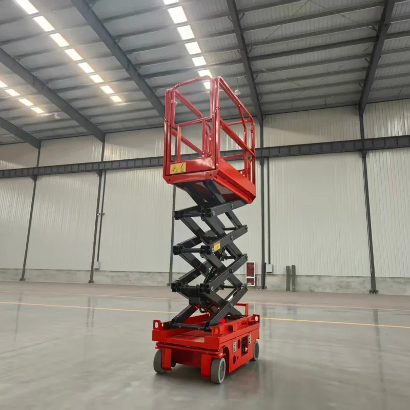 JG Self-propelled Bridge Crane Working Platform Portable Hydraulic Aerial Lifting Platform 10m New Home Use Remote Control