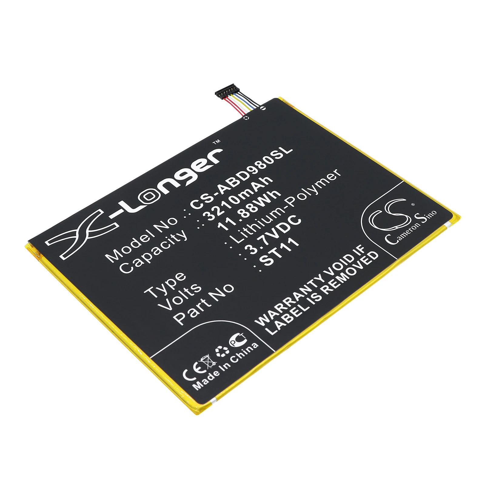 Cameron Sino 3210mAh/ 11.88Wh Tablet Battery For Amazon Kindle Fire HD 8 5th Kindle HD 8 SG98EG+Toolkit-- Li-Polymer--3.70V