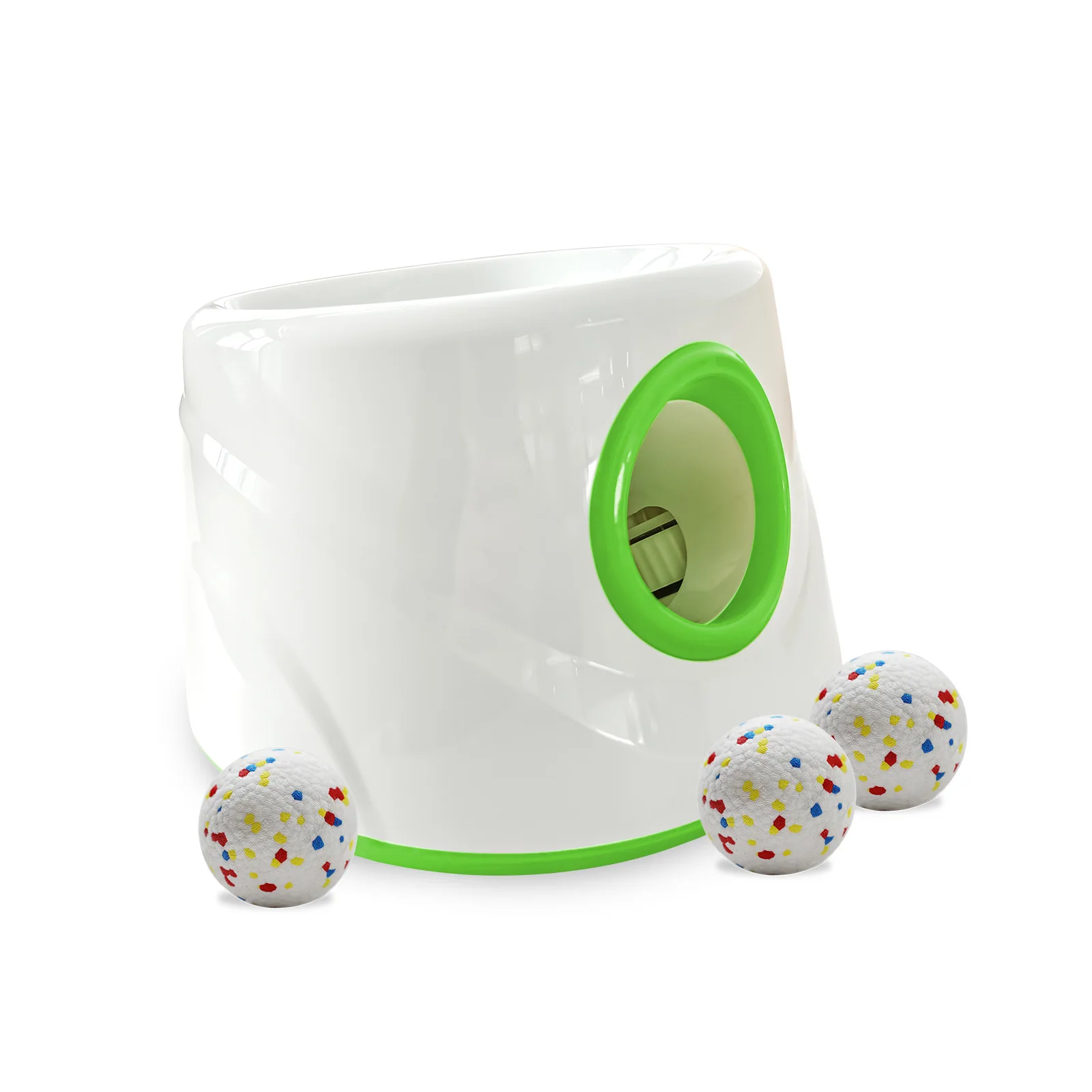 Upgraded Rechargeable Automatic Dog Ball Machine Tennis Ball Toss Outdoor Training Pet Toy Medium Dog