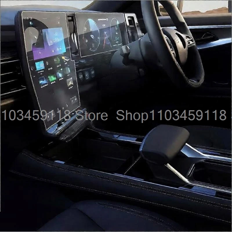 PET Screen Protector Film For Renault Austral Alpine/Espace 6/Rafale/Megane E-Tech/Scenic 2023-2025 2026 car accessories