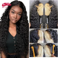 Water Wave Kant Voor Menselijk Haar Pruiken Voor Vrouwen 13X6 13X4 4X4 Kant Pruiken Met Pre Geplukt Haarlijn braziliaanse Remy Haar 10