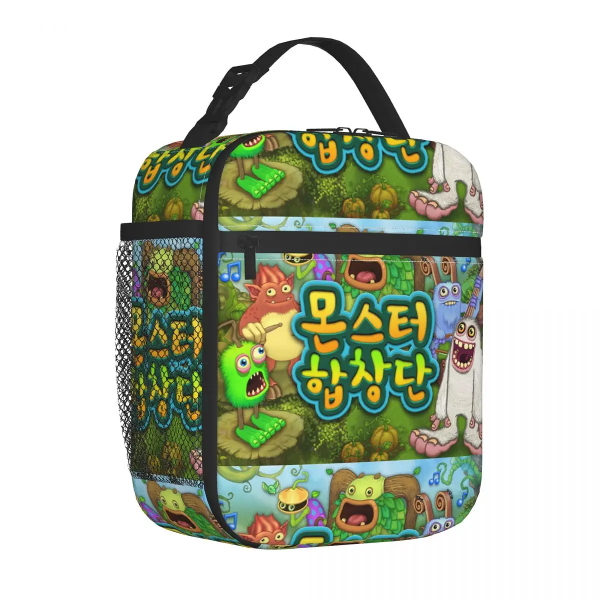 

My Singing Monsters Insulated Lunch Bags Cooler Bag Meal Container Music Game Lunch Box Tote Food Handbags School Outdoor