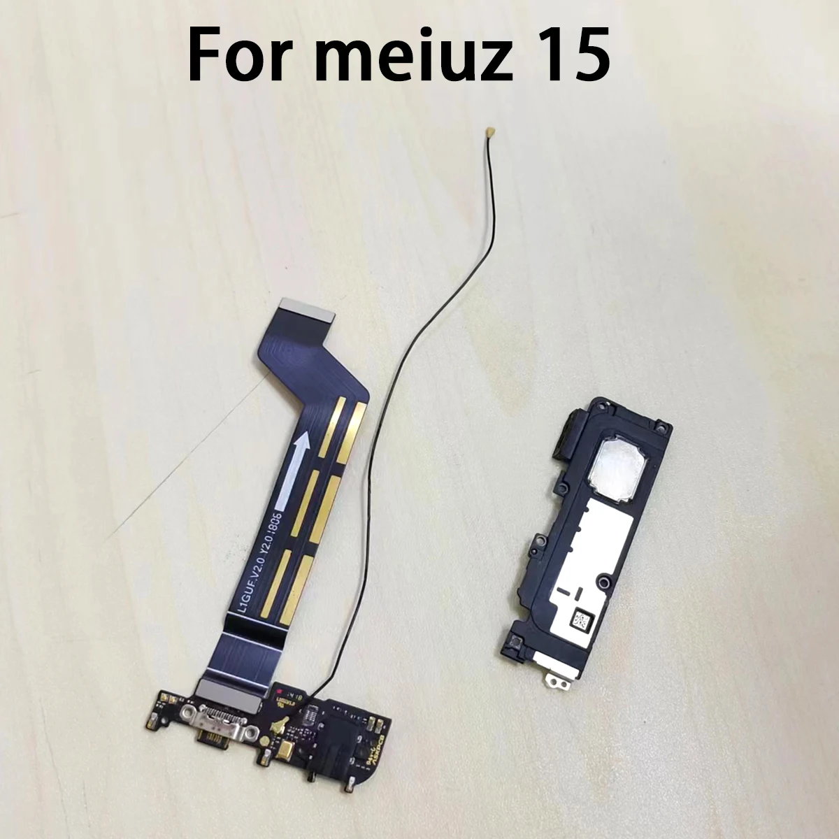 

Громкий динамик для meizu 15, звуковой сигнал, USB разъем, зарядная плата, материнская плата, гибкая запасная часть для ремонта