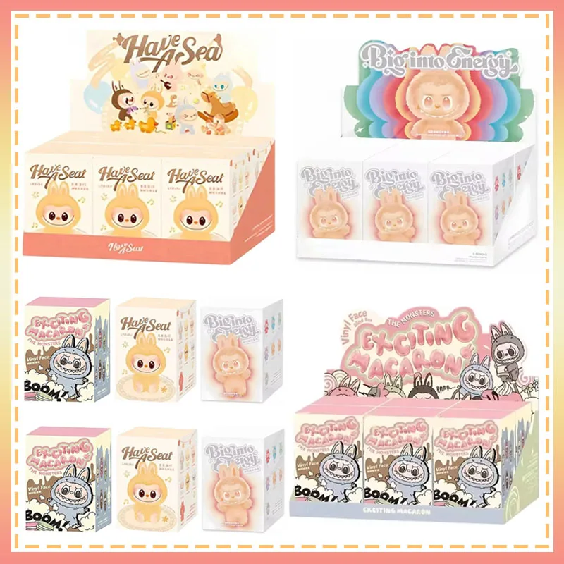 

For Lafufu Hot-selling Blind Box Anime Character Series PVC Pendant Doll Model Toy Cute Monster Keychain Toy Birthday Gift