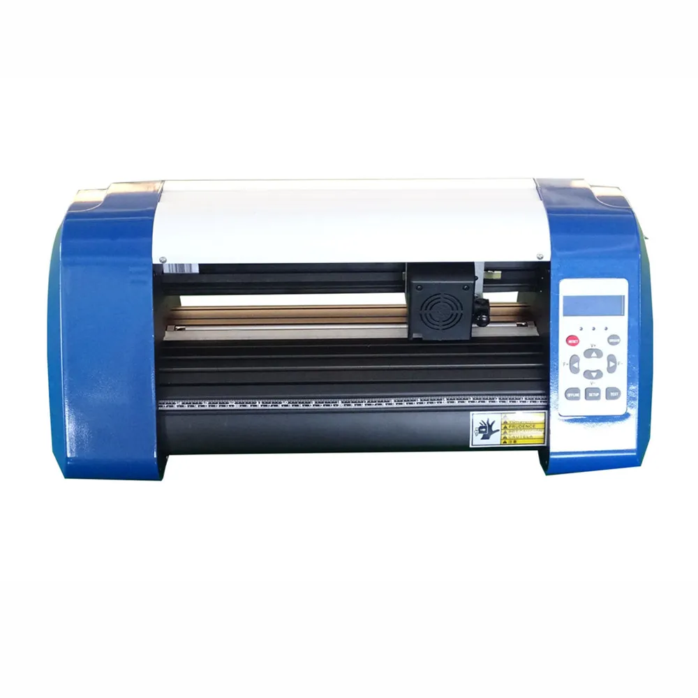 450mm Mini Cutting Plotter Steel Thorn Roller 10m Feeding Accuracy Small Plotter Machine
