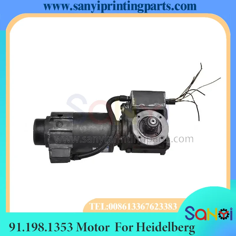 91.198.1353 Water Pan Roller Motor for Heidelberg SM102 Alcolor PreCpTronics Offset Printing Machine Spare Parts