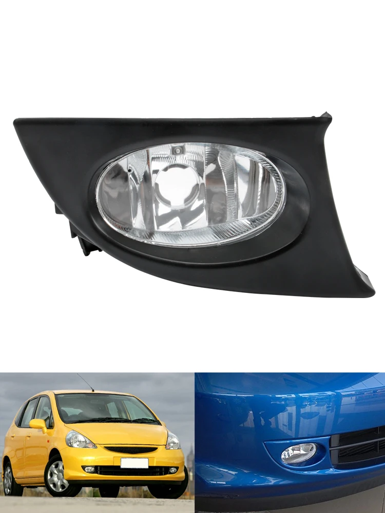 ZUK lewa/prawa lampa przeciwmgielna światło przeciwmgielne przednia lampa zderzaka dla HONDA FIT JAZZ GD1 GD3 2005 2006 2007 2008 Hatchback Foglight Foglamp — zdjęcie 2