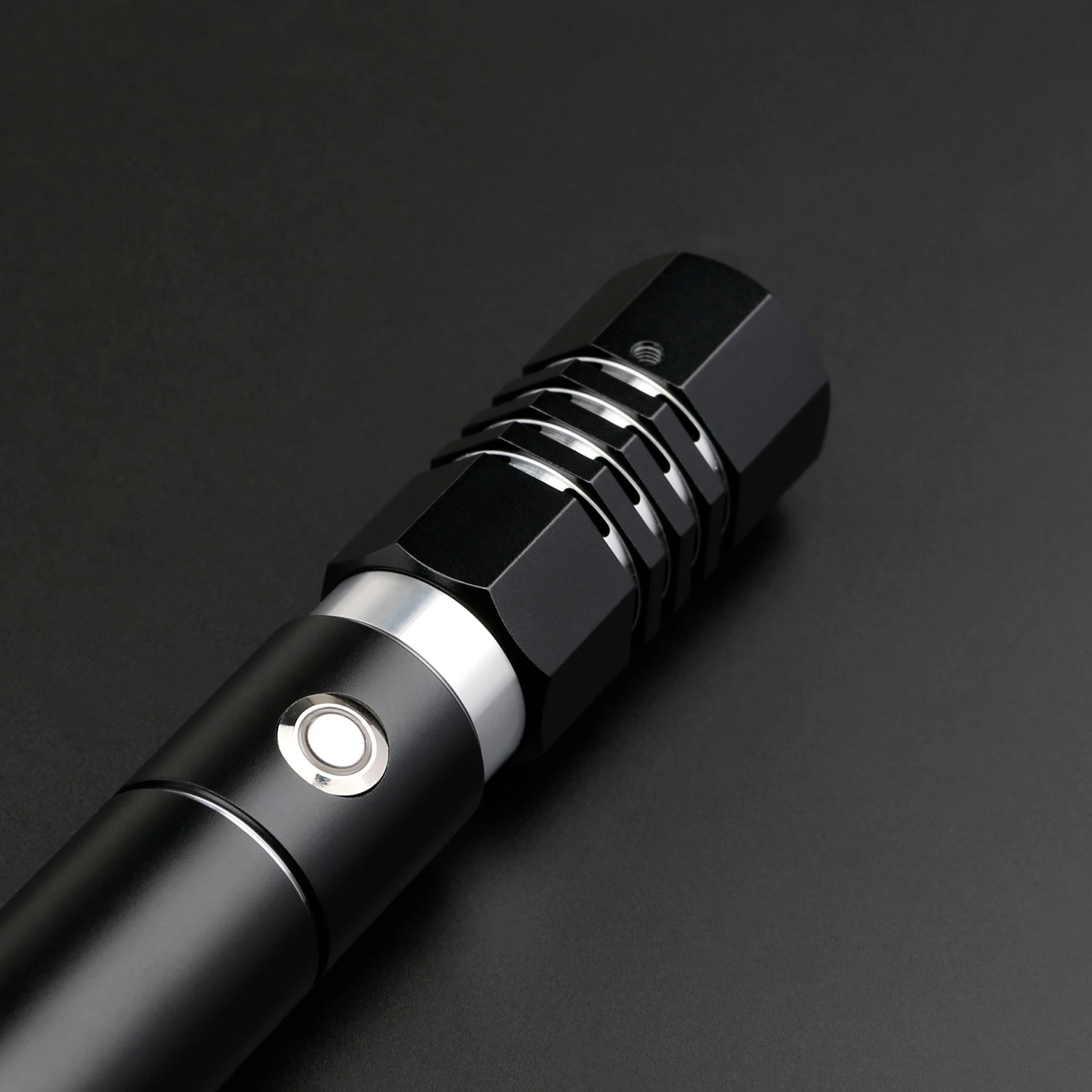 TXQSABER E24 Sable de luz espada láser de duelo pesado oscilación suave mango de Metal tarjeta SD espada jedi Bluetooth 12 colores foc dueling