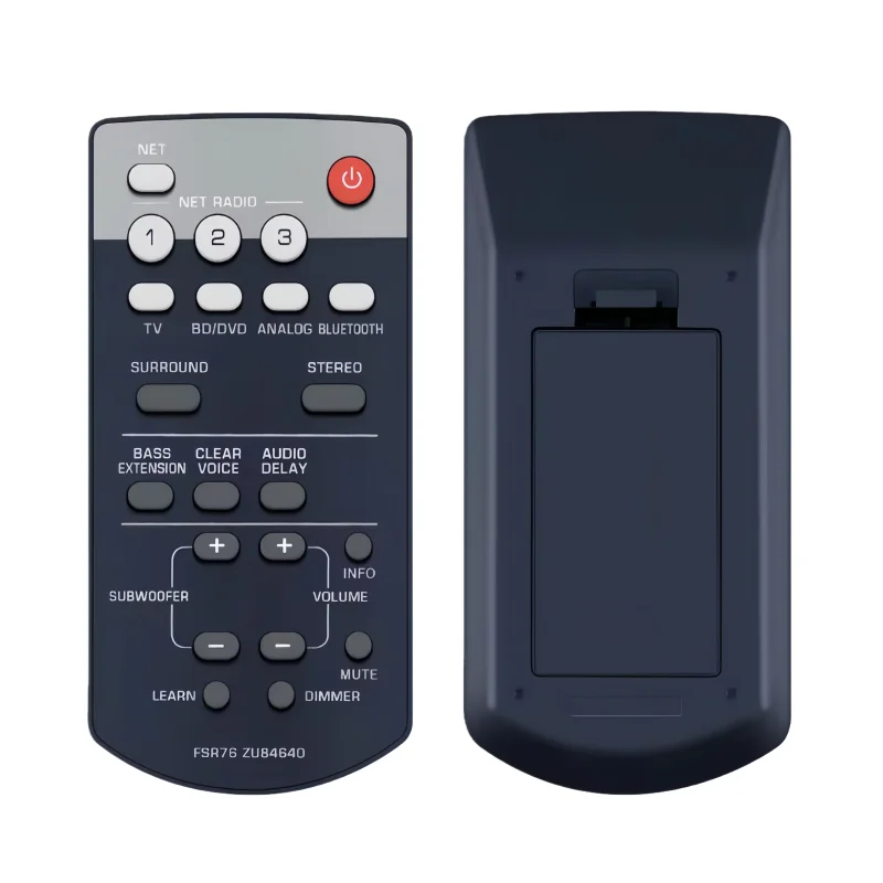 YAS-306BL Soundbar Remote Control Replacement FSR76 ZU84640 Universal Compatible with YAS-306 Models