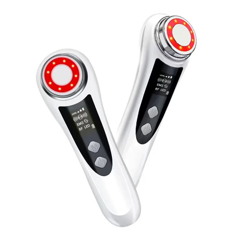 

Multifunctional Skin Care Portable Beauty Instrument Led Light Therapy EMS RF Anti Wrinkle Face Lift Machine