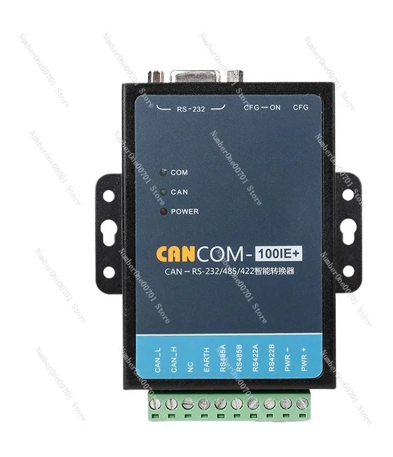 Industrial RS232/485/422 Serial Port To Can Converter -100IE