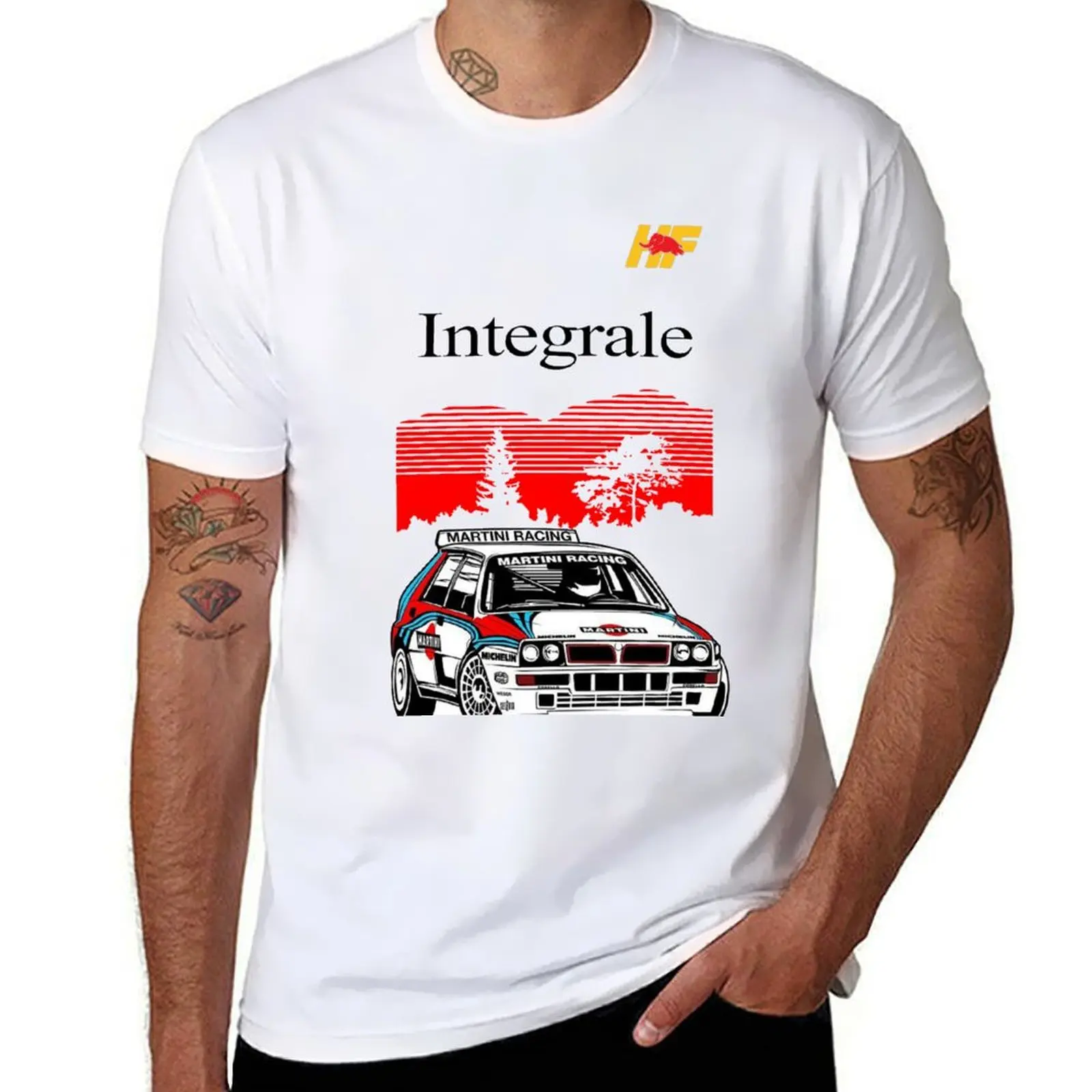 

LANCIA DELTA INTEGRALE T-Shirt man t shirts cotton anime t shirts oversize T-Shirt