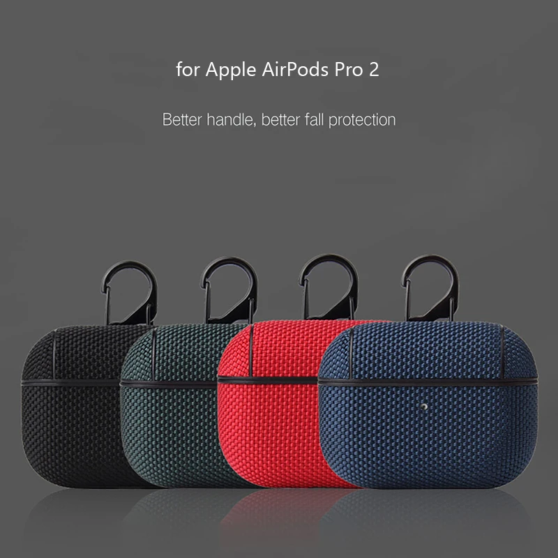 Case for Apple Airpods Pro 2th gen Protective case Shockproof Nylon Cover Wireless Bluetooth Earphone Case for AirPods 3 2 1 Pro