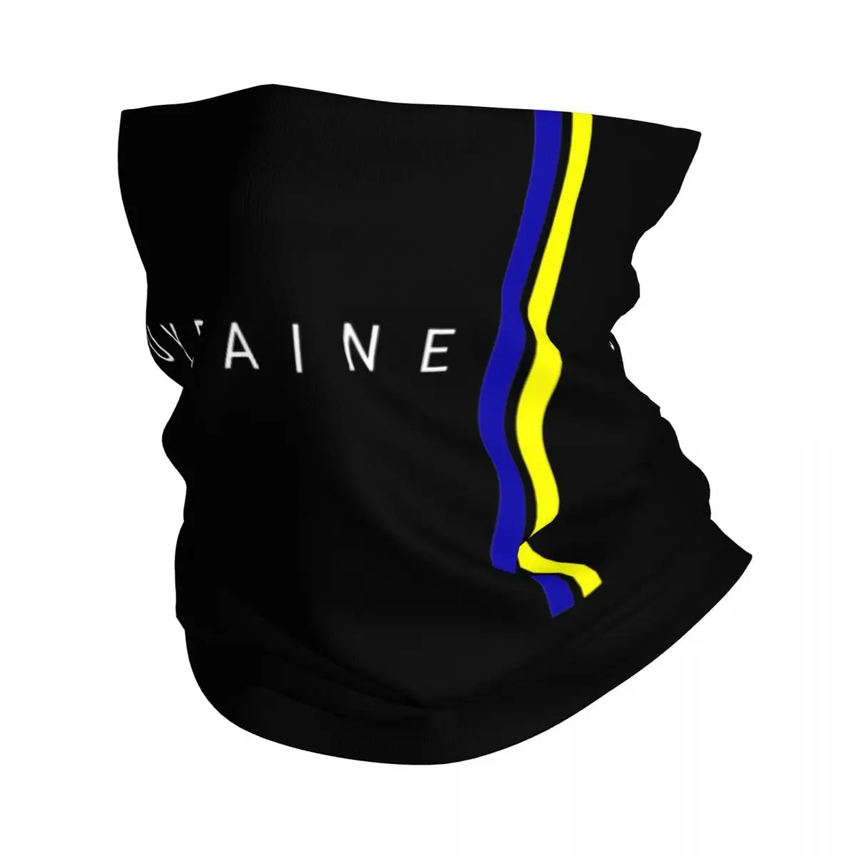 Ucraina Flag Nation Homeland Bandana Neck Cover stampato passamontagna maschera sciarpa fascia calda equitazione per uomo donna adulto inverno