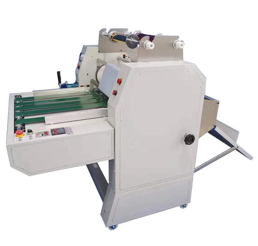 gold foiling Oil heating laminator hydraulic A3 A4  film lamination machine