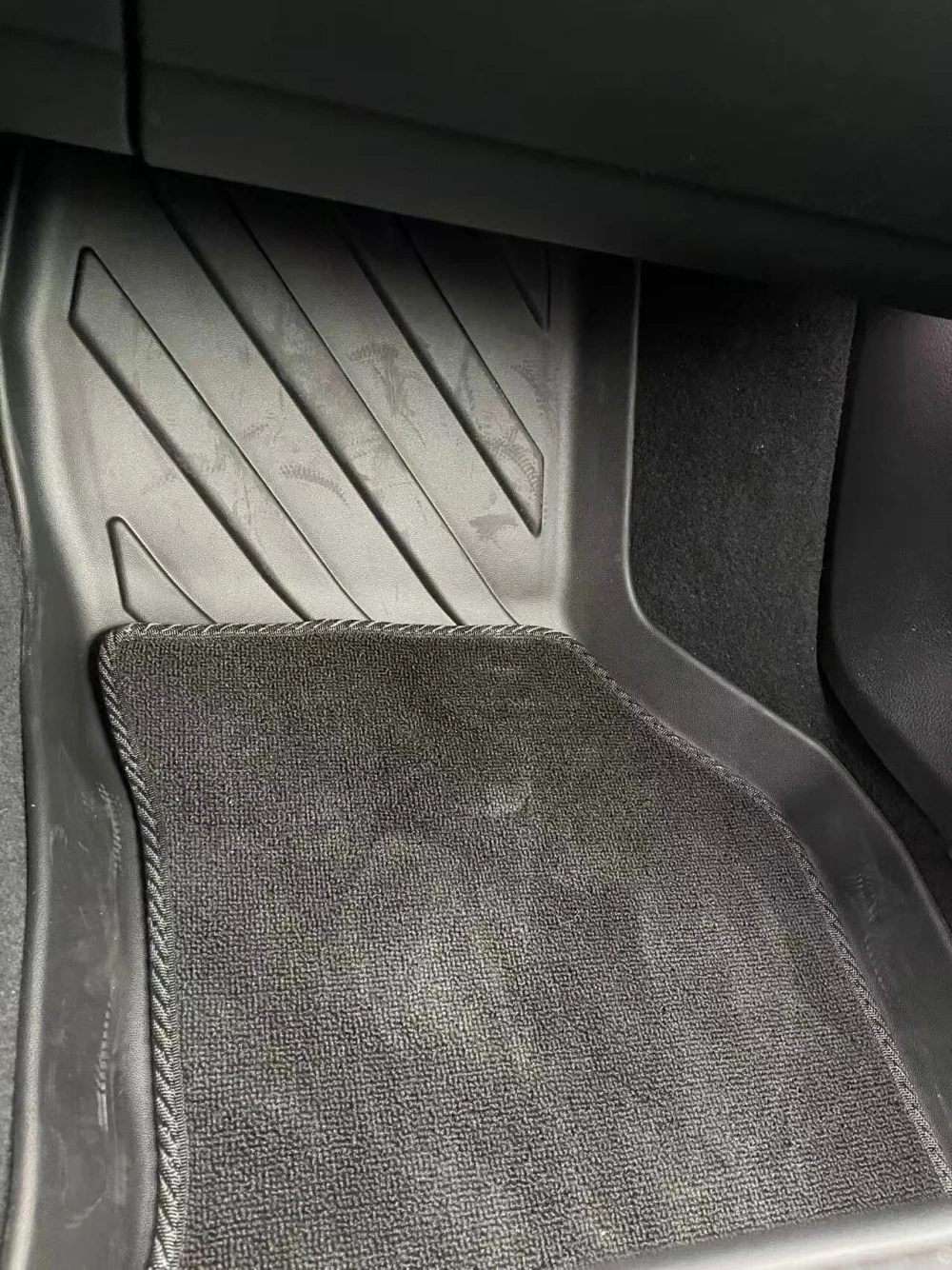 Für VW Golf 7/Alltrack/GTI/R/Sportwagen MK7 2014-2020 Wasserdichte Allwetter-Autofußmatten Bodenmatten VW Zubehör – Detail 3
