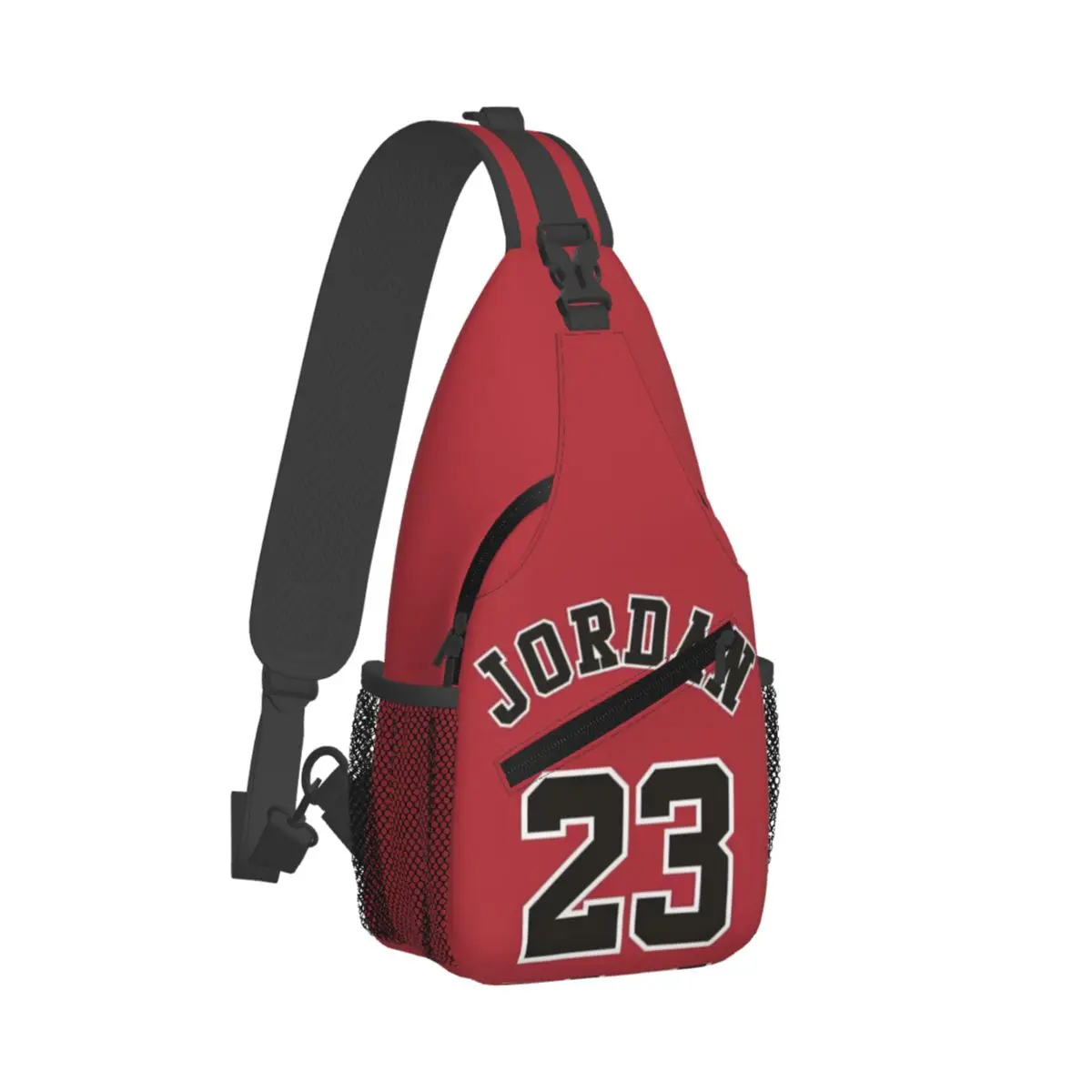 MJ Michael-Jordan 23 Sling Chest Bags Crossbody Shoulder Backpack Outdoor Sports Daypacks Fashion Bag