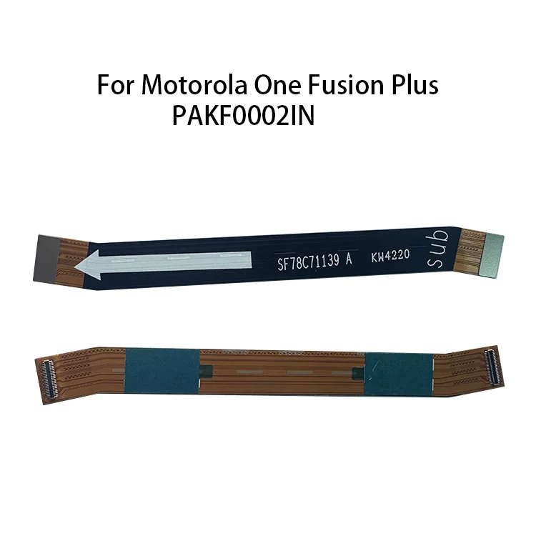 Cable flexible del conector de la placa base de la placa principal para Motorola One Fusion+ / One Fusion Plus / PAKF0002IN