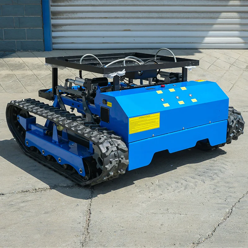 Heavy Duty Remote Control Lawn Mower with 1000mm Cutting and Hydraulic Drive for Reclamation Land Remote Control Lawn Mower view 4