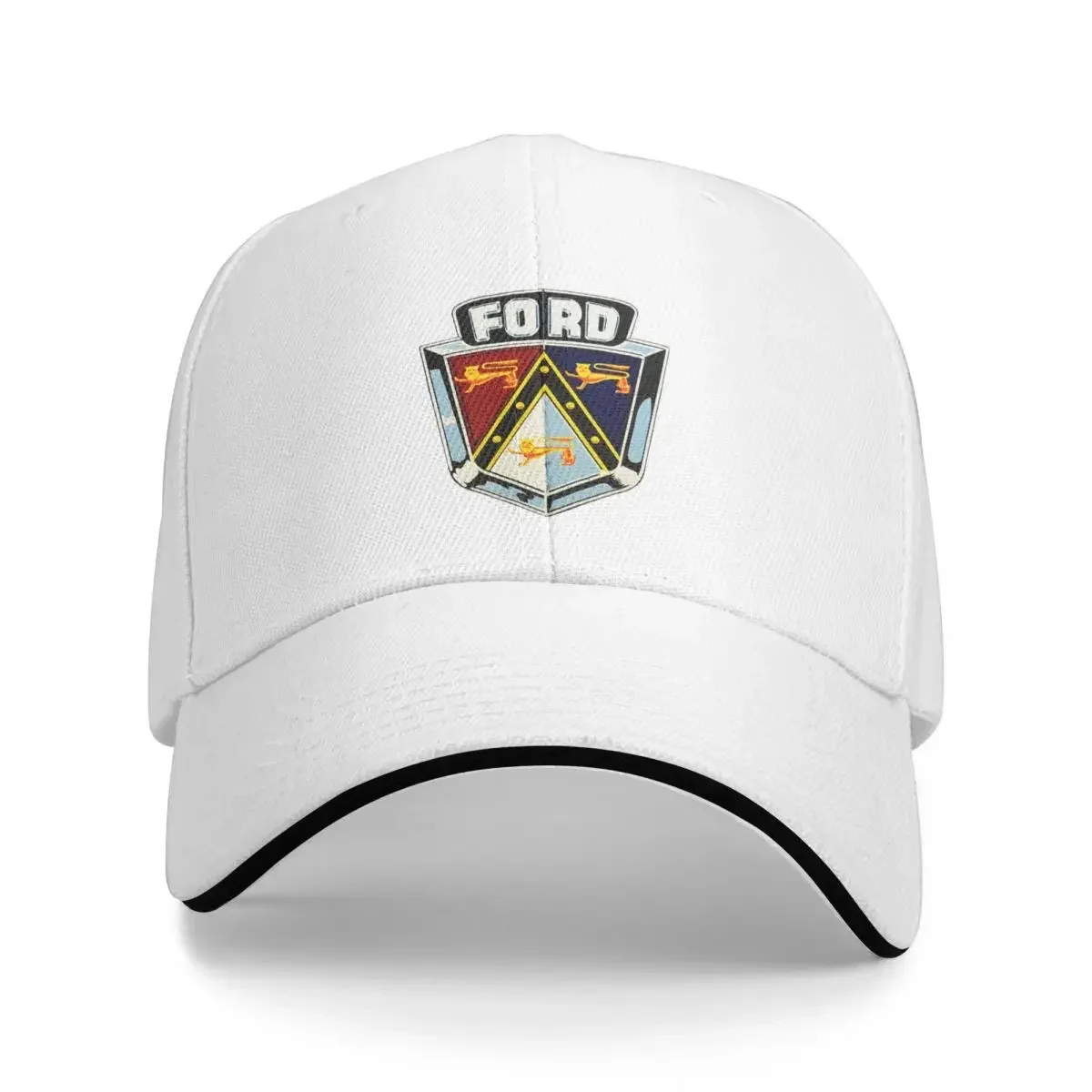 Ford Emblem Cap Fashion Casual Baseball Caps Adjustable Hat Hip Hop Summer Unisex Baseball Hats Customizable Polychromatic