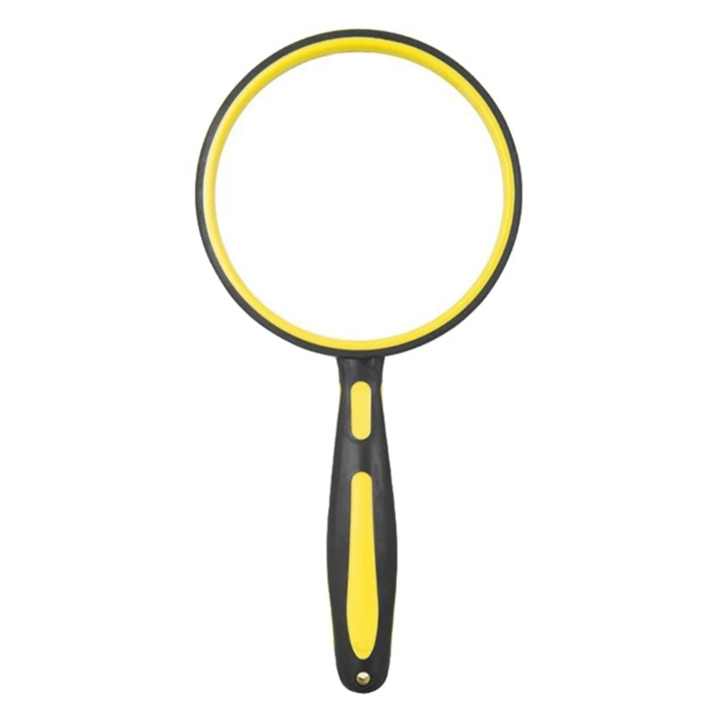 Portable Magnifying Glass 110Mm Diameter Lens Is Suitable For Reading Books And Newspapers For The Elderly