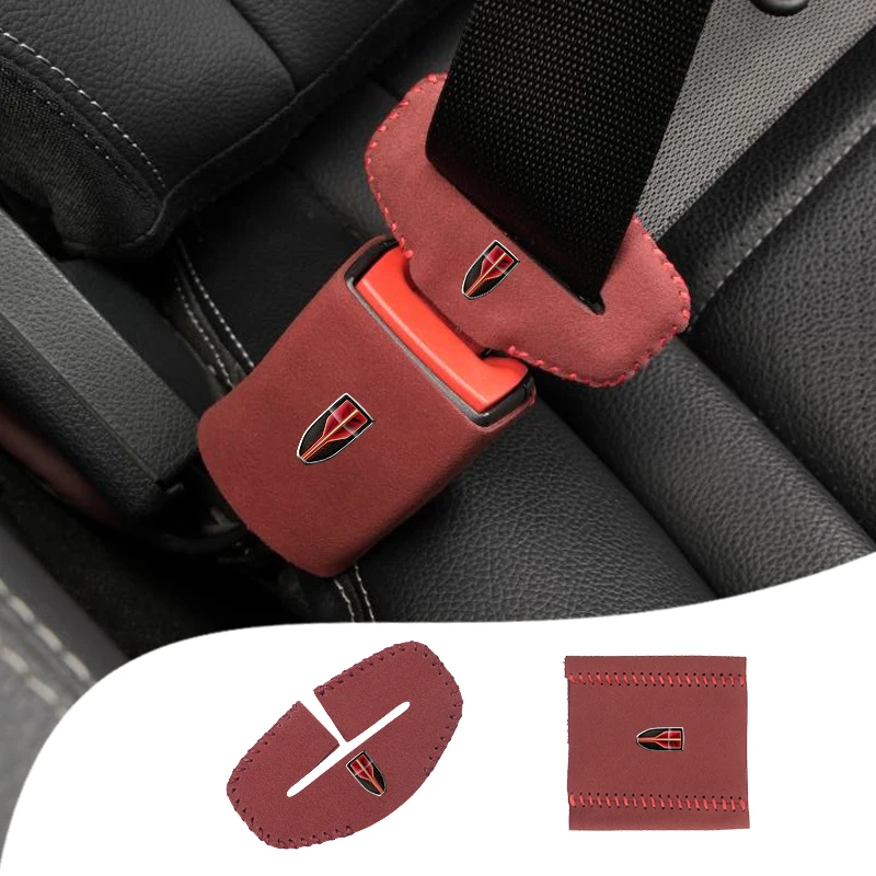 Car Accessories Seat Belt Buckle Anti-scratch Protector Cover For Hongqi HS5 H5 H9 E-QH5 HS7 E-HS9 H7 E-HS3