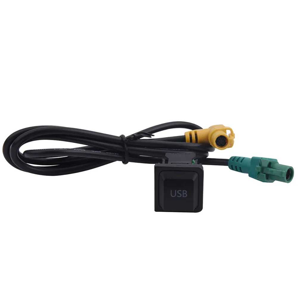 Автоматический USB-кабель переключателя AUX, кнопочный кабель RCD510 RNS315 RCD300 + для VW Golf MK5 MK6 Je.tta CC Tiguan Passat B6