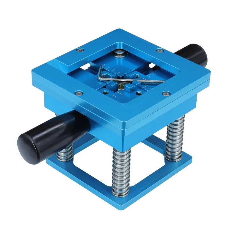For90 * 90 blue with handle, multifunctional tin planting frame fixture