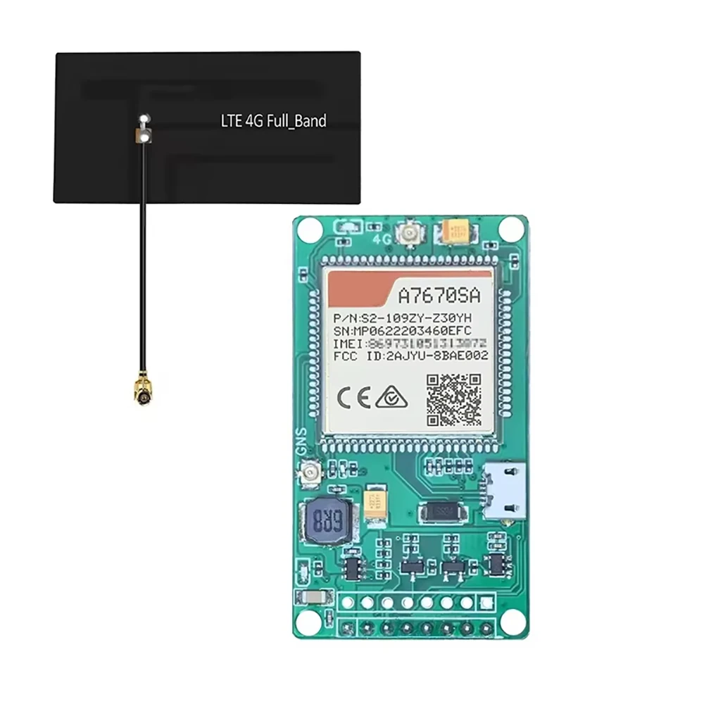 For Latin North America NZ/AU Bands A7670SA 4G Cat 1 with GSM GPS Module With Development Core Board