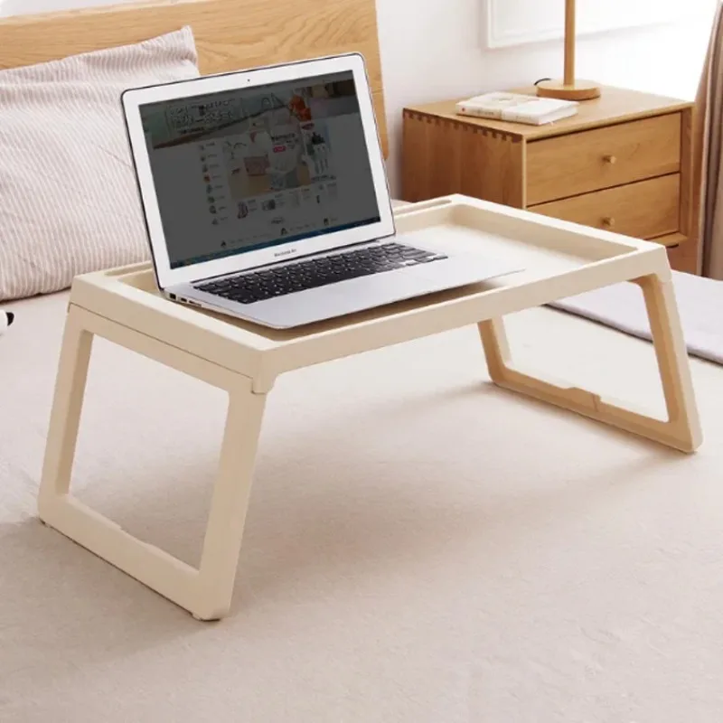 家庭用家具-ベッド-小型テーブル-ホーム-ポータブル-折りたたみ式-寮用デスク-ベッド用レイジーダイニングテーブル-モバイルラップトップテーブル