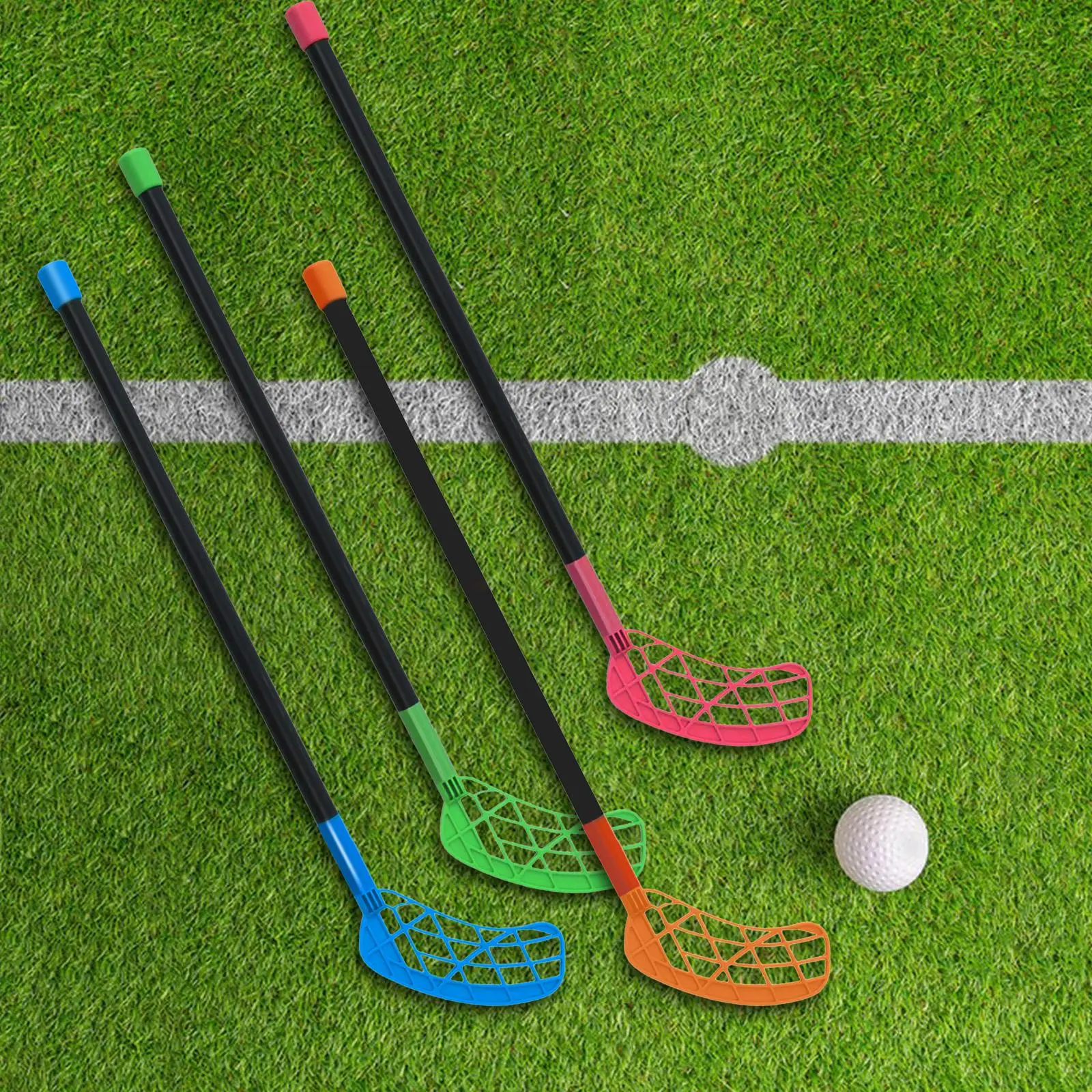 

Floorball Stick Ice Hockey Stick Stickhandling Agility Ball Control Training Tool for Fitness Outdoors Sports Team Sports