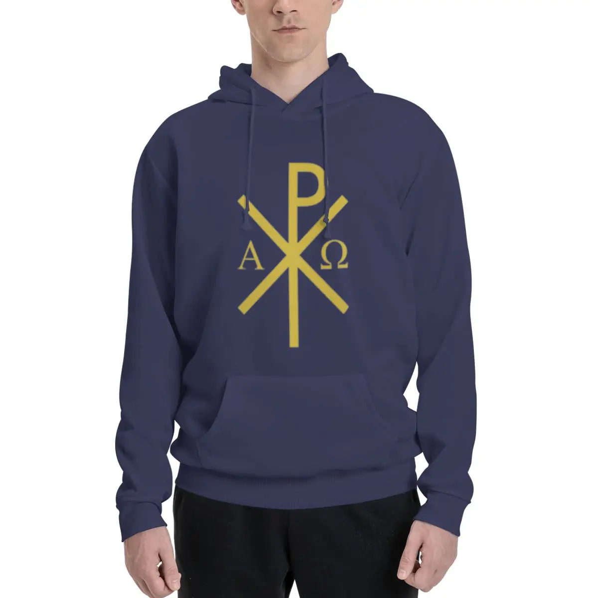 Sign Of Christ,Chi Rho,Christogram Hoodies Men Women Casual Pullover Sweatshirts Fashion Long Sleeve Hooded Autumn Winter