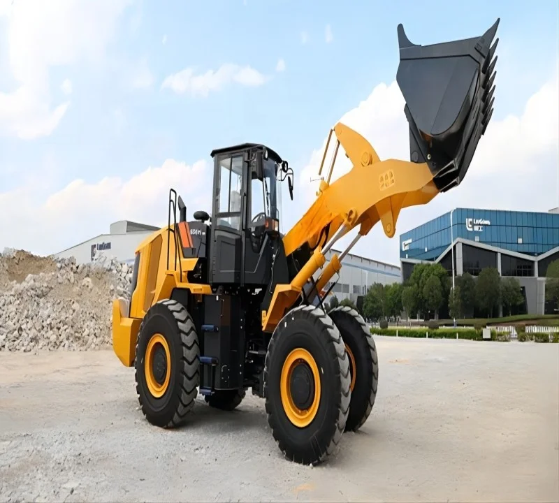 Mini Machinery Digger Machine Kleiner 5-Tonnen-Teleskop-Mini-Radlader mit Front-End