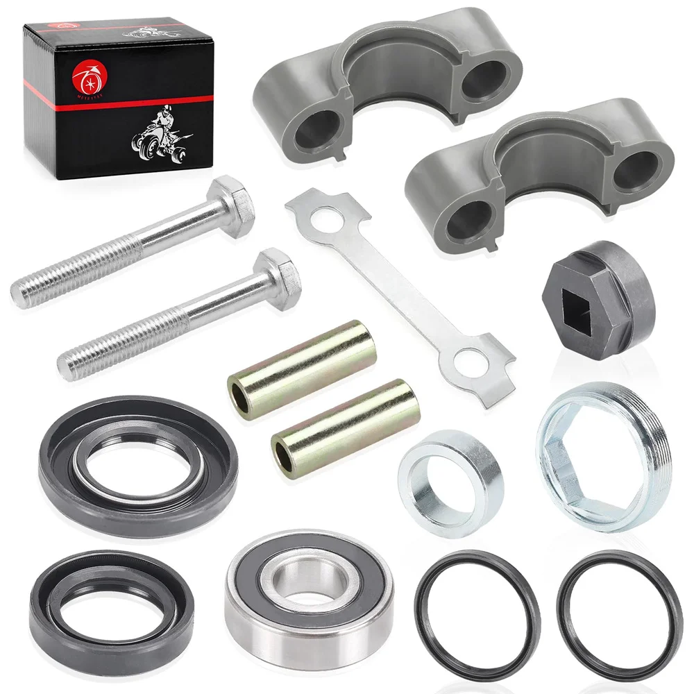 

Steering Stem Bushing Bolt Bearing Seal Holder Nut & Removal Tool Kit For YAMAHA Banshee Big Bear Warrior Raptor 350 YFZ450 YFB