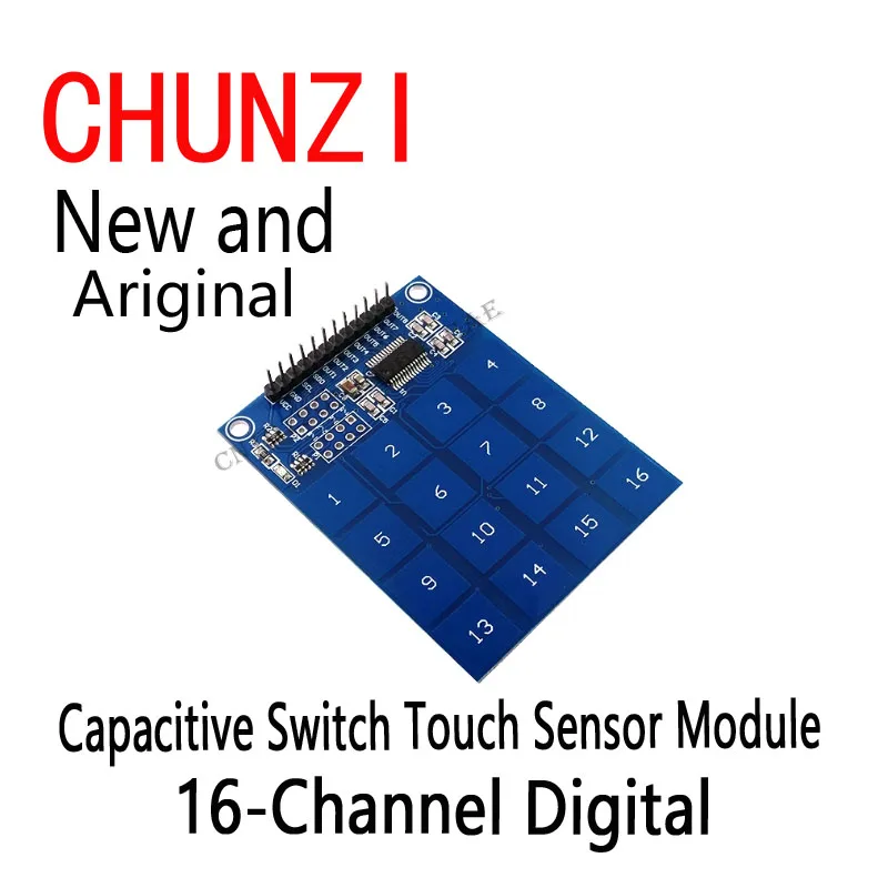 1pcs TTP229 For Arduino 16 Channel Digital Capacitive Switch Touch Sensor Module