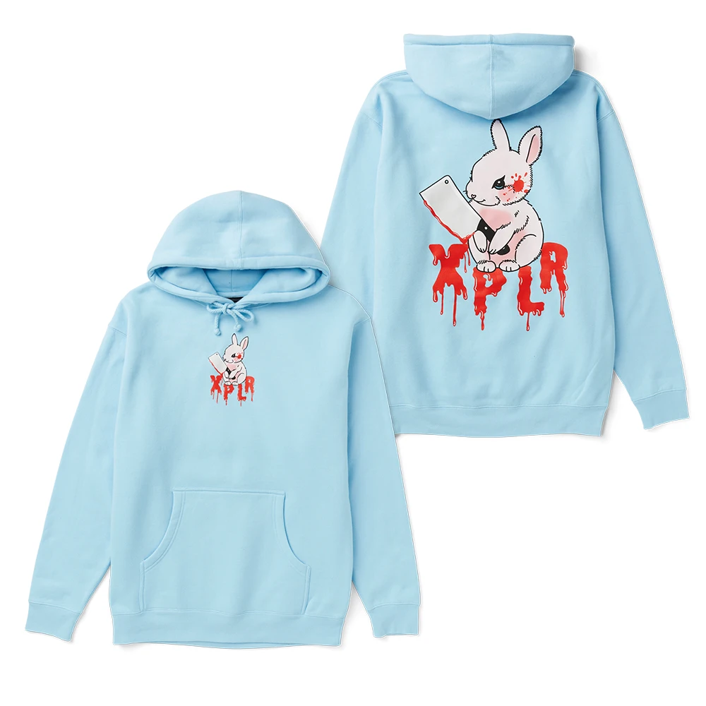 2023 Sam And Colby Rabbit Hoodie Xplr Merch Print Sweatshirts Unisex Fashion Funny Casual Streetwear