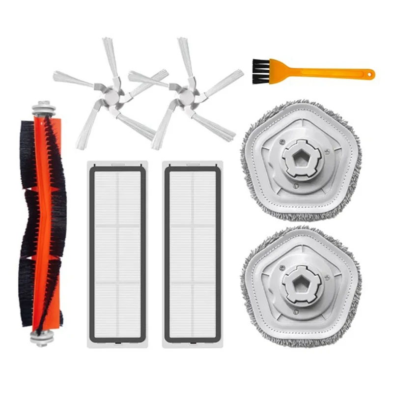 แปรงแผ่นกรอง HEPA สำหรับ Xiaomi dreame Bot W10ทำความสะอาดตัวเองหุ่นยนต์ดูดฝุ่นอุปกรณ์เสริมชิ้นส่วน