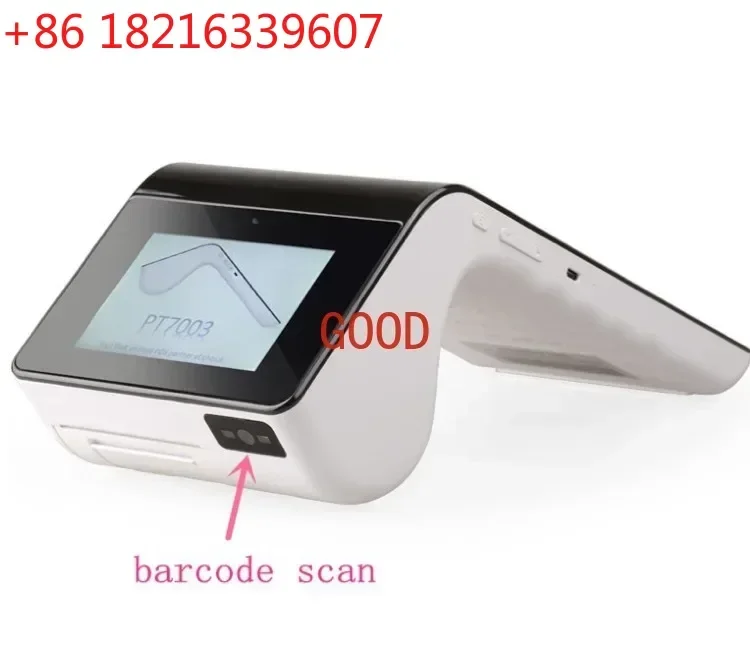 TAO Crypto payment Android pos terminal with printer handheld smart card reader and writer pos machine with 1D/2D scanner