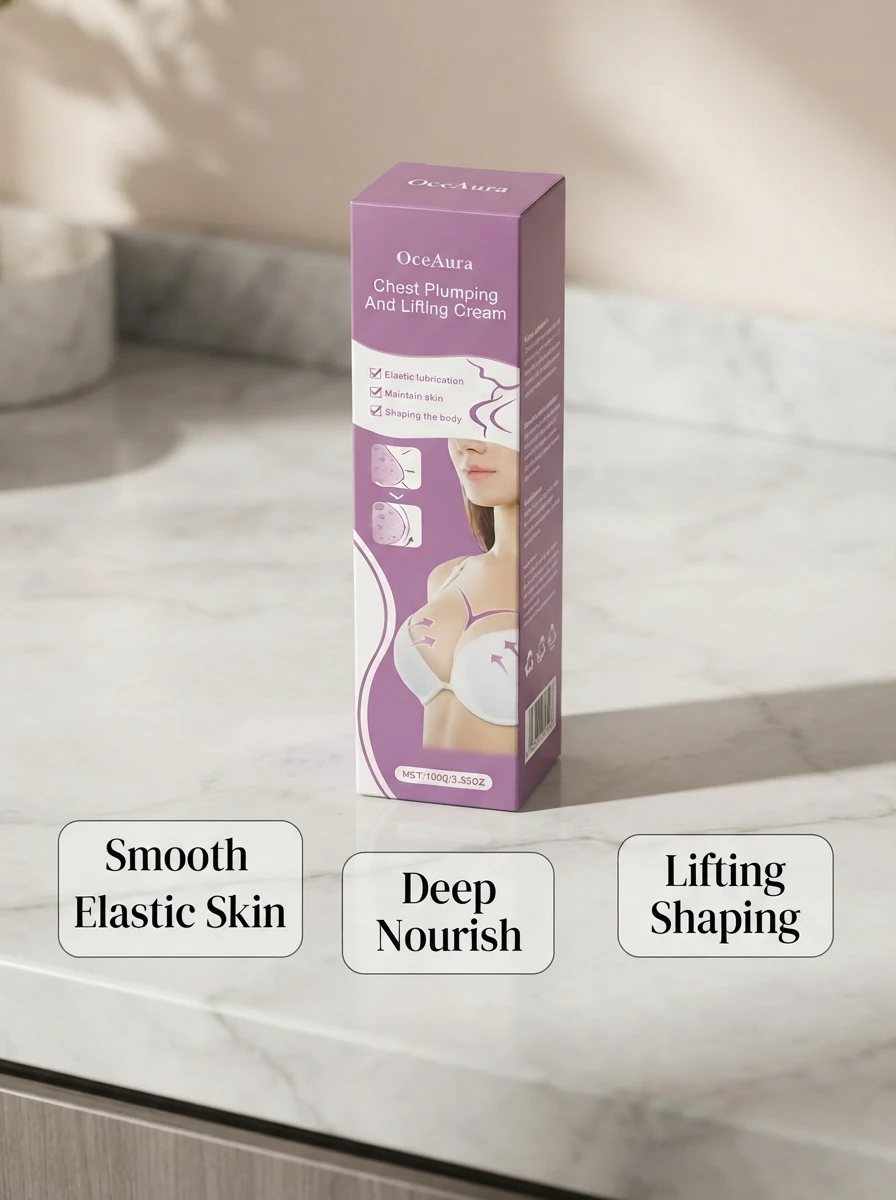 Breast smoothing cream, gentle massage, fresh, comfortable, delicate, moisturizing and hydrating care cream