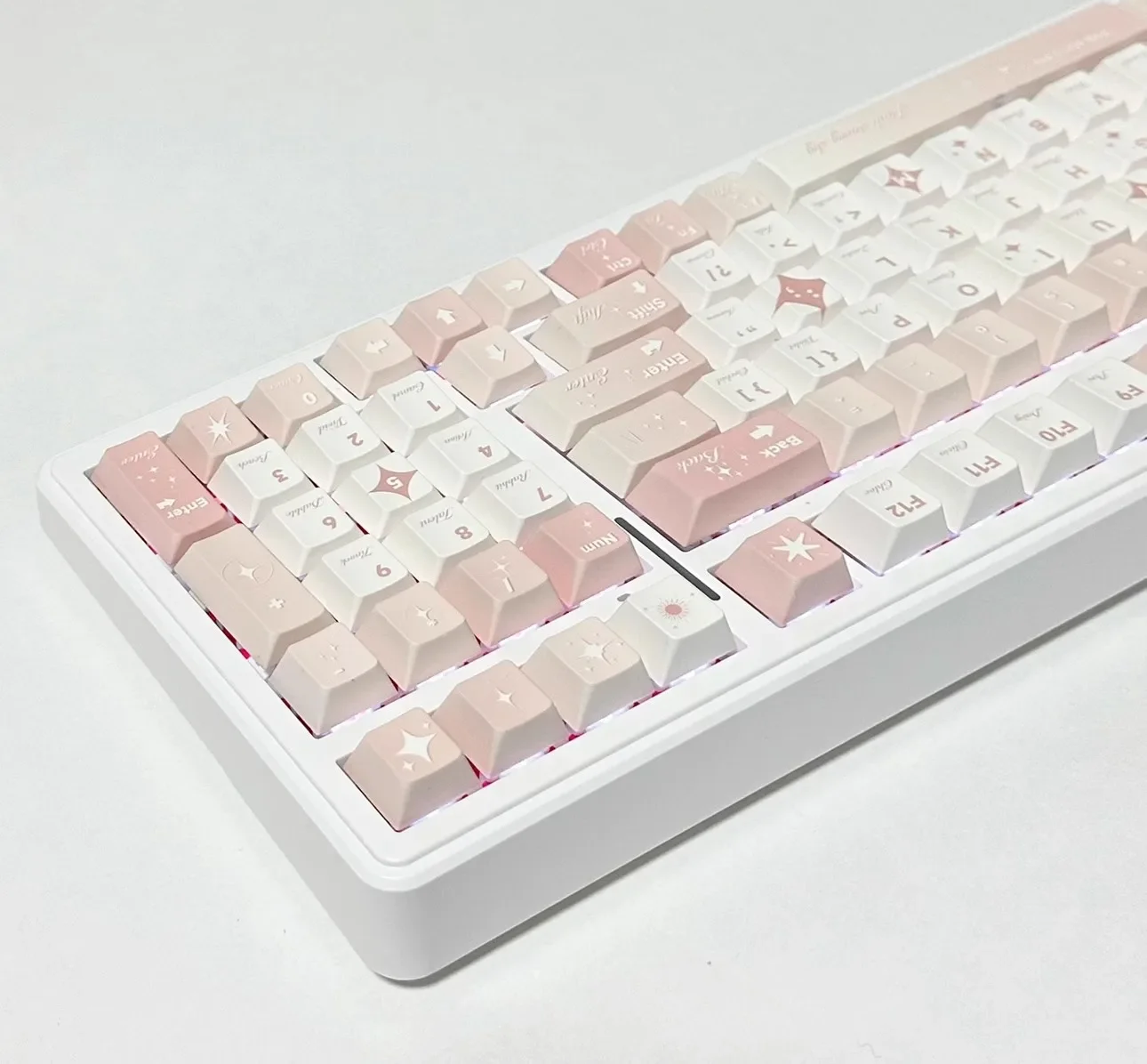 Keycap 140 Keys Starlight Theme Keycaps  Keycaps Chreey Keycap Sublimation for MX Switches Mechanical Keyboard Cap