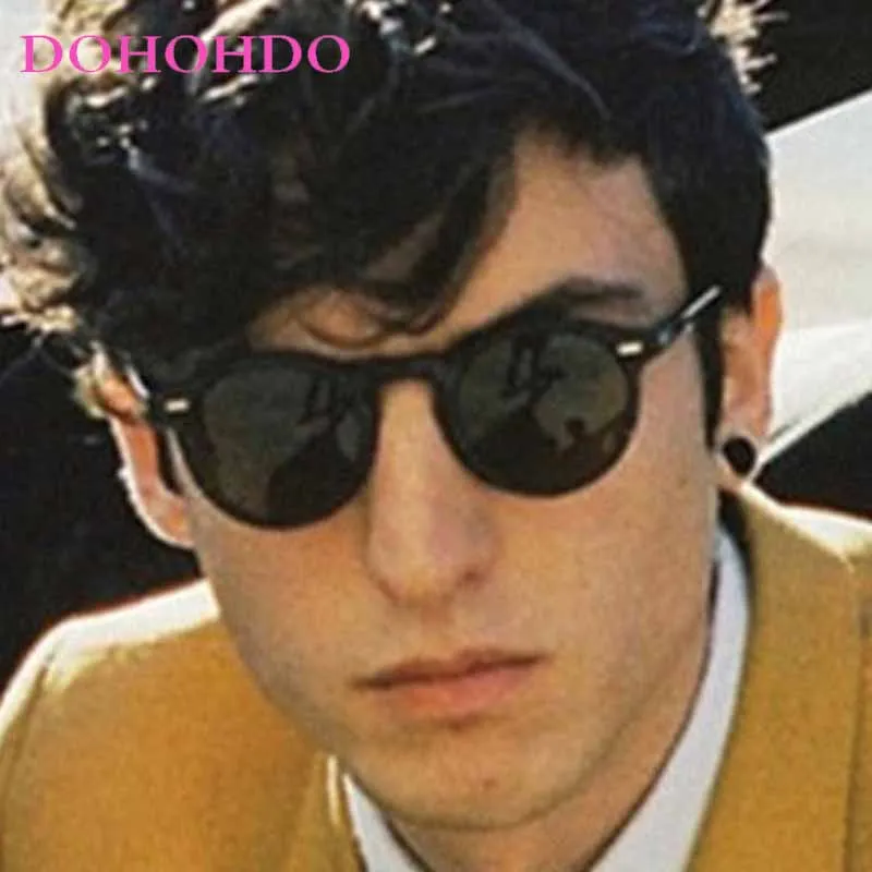 

Fashion Retro Small Round Rivets Decorate Women's Sunglasses Brand Designer Men Classic Shades Driving Shade Sunglass UV400 Очки