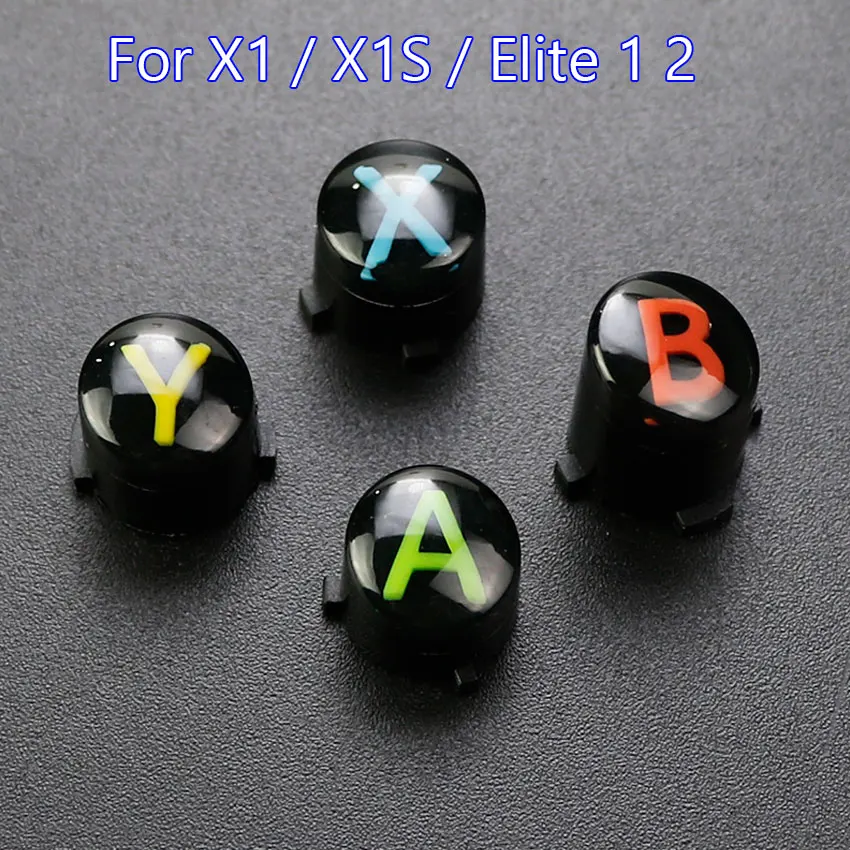 YuXi Replacement A B X Y Buttons Set For Xbox One Controller ABXY Key Button for Xbox Series X S Gamepad Repair Part