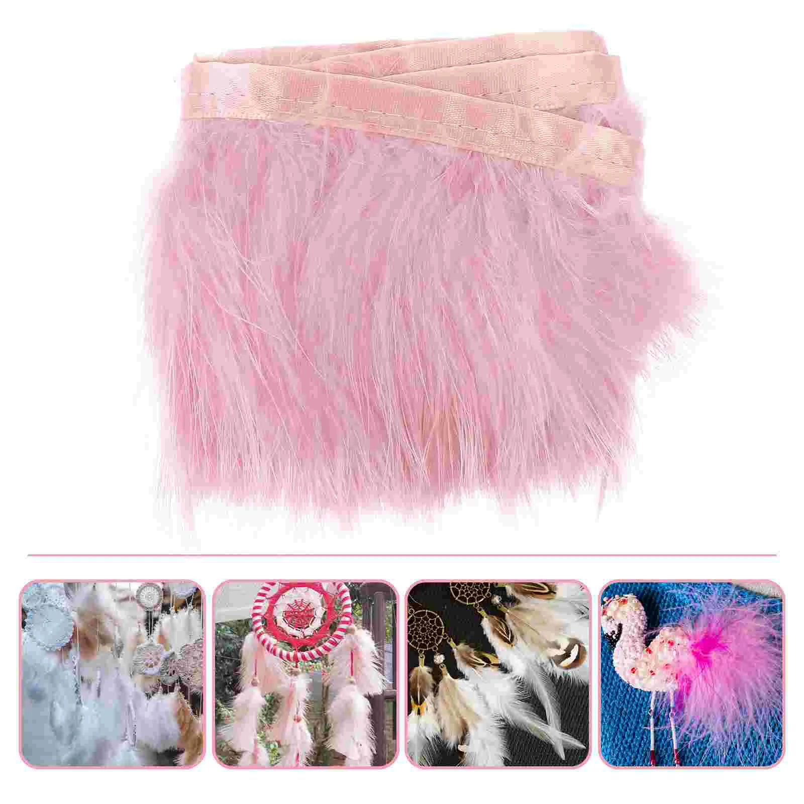 Cinturón esponjoso para pene, suministros de costura hechos a mano, materiales para ropa con borlas, accesorios, manualidades, decoración, felpa colorida para bebé