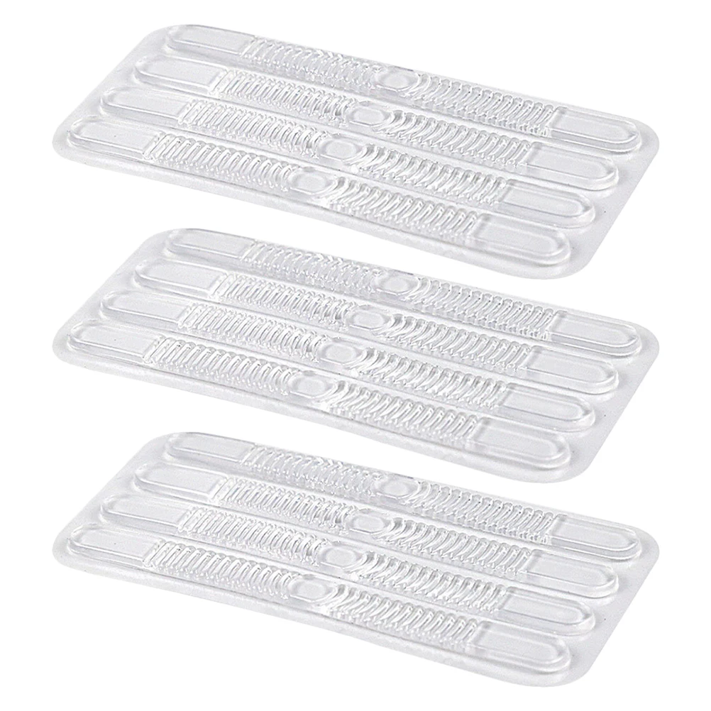 

12pcs Anti-wear Stickers Transparent Fine Strips Heel Grips for Slingback Shoes Women Blisters Protector Strong Adhesive