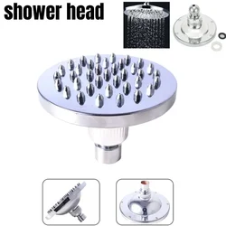 1 Pc 4 Inch Shower Head Top Spray Adjustable Rainfall Shower Top Nozzle Home Bathroom Faucet Bathroom Shower Accessories