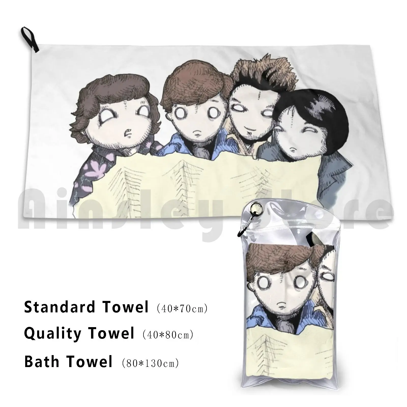 Are Good Enough Custom Towel Bath Towel Goonies Sloth Classic Movie Retro