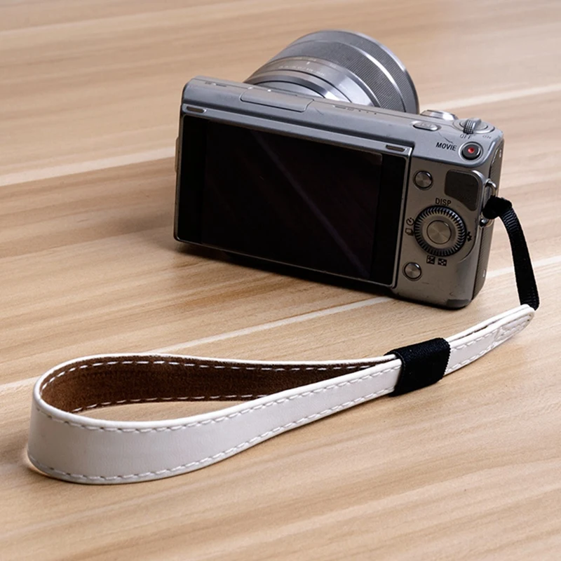 

Camera Wrist Strap PU Leather Hand Strap Portable Camera Strap Convenient For Carrying The Camera