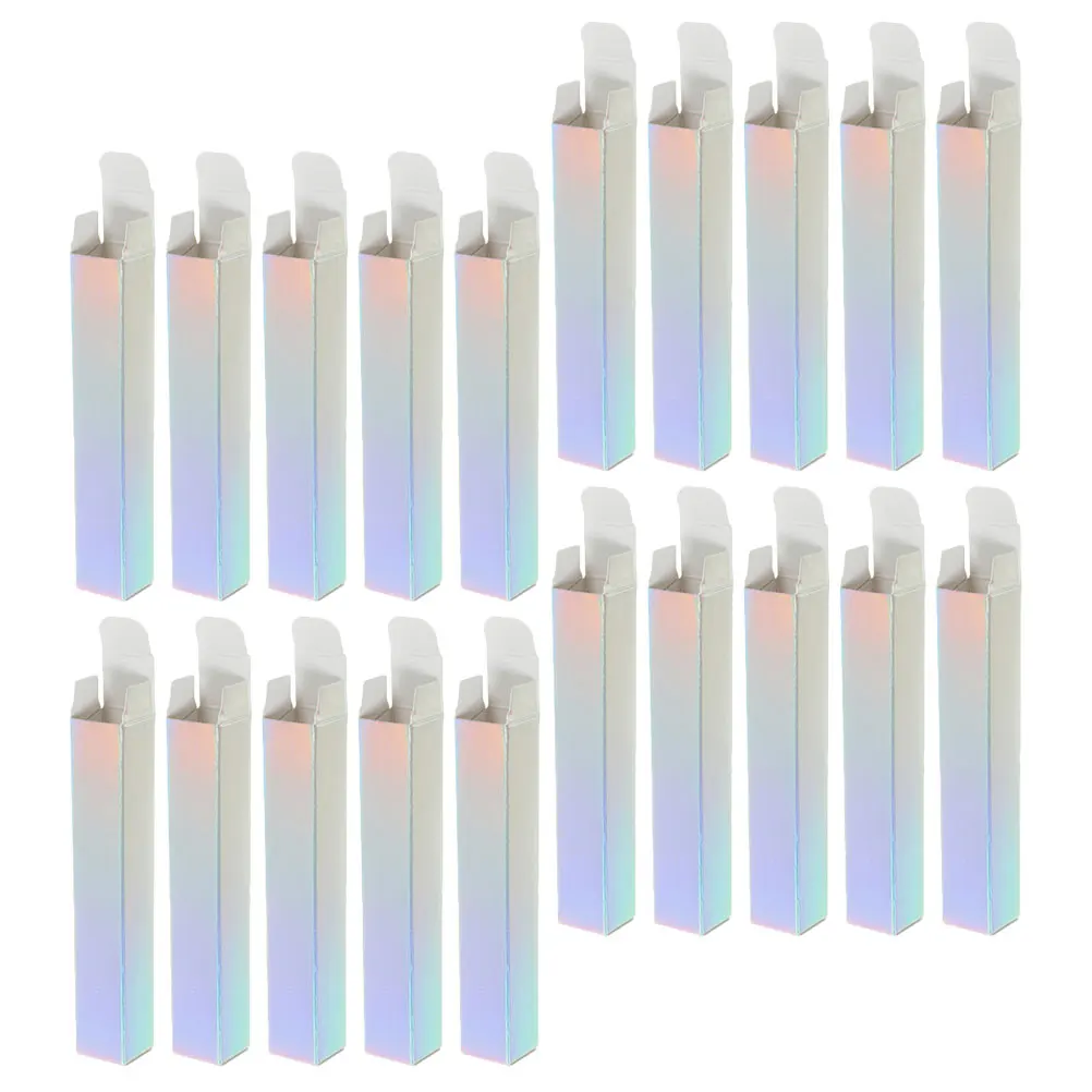 

30 Pcs Boxes Packaging Cases Gloss Lipstick Container Containers Gift Paper Box Decorative Packing Travel Storage